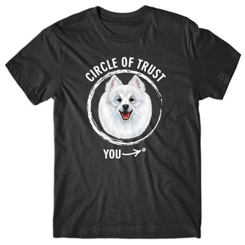 Circle of trust (Japanese Spitz) T-shirt – Dogs Corner