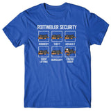 Rottweiler Security T-shirt