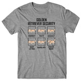 Golden Retriever Security T-shirt