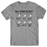 Bull Terrier Security T-shirt