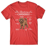 Anatomy of a Cavoodle T-shirt