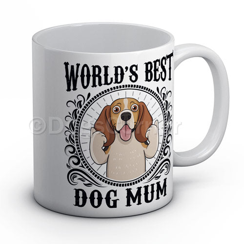 World s Best Dog Mum Beagle Mug Dogs Corner