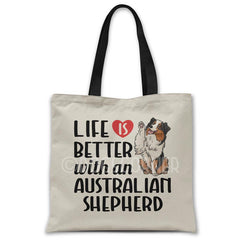 Life-is-better-with-australian-shepherd-tote-bag