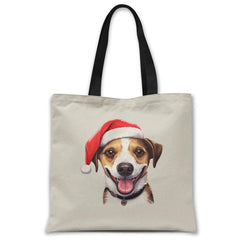 Christmas-jack-russell-dog-tote-bag