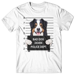 Australian Shepherd Mugshot - T-shirt