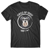 Circle of trust (Miniature Schnauzer) T-shirt