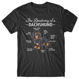 Anatomy of a Dachshund T-shirt