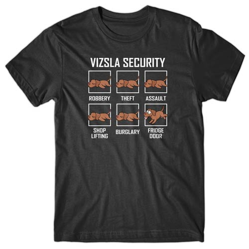 Vizsla Security T-shirt