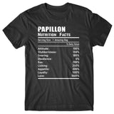 papillon-nutrition-facts-cool-t-shirt