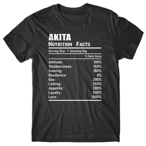 akita-nutrition-facts-cool-t-shirt