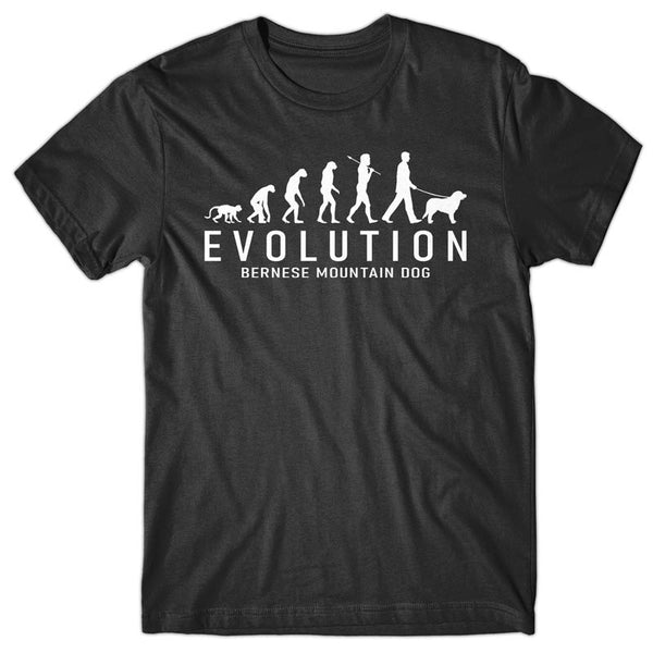 Evolution of Bernese Mountain Dog T-shirt
