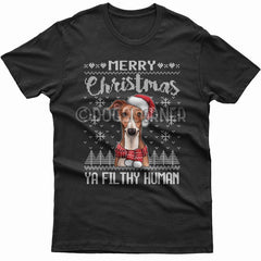 merry-christmas-filthy-human-whippet-t-shirt