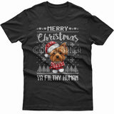 merry-christmas-filthy-human-yorkie-t-shirt