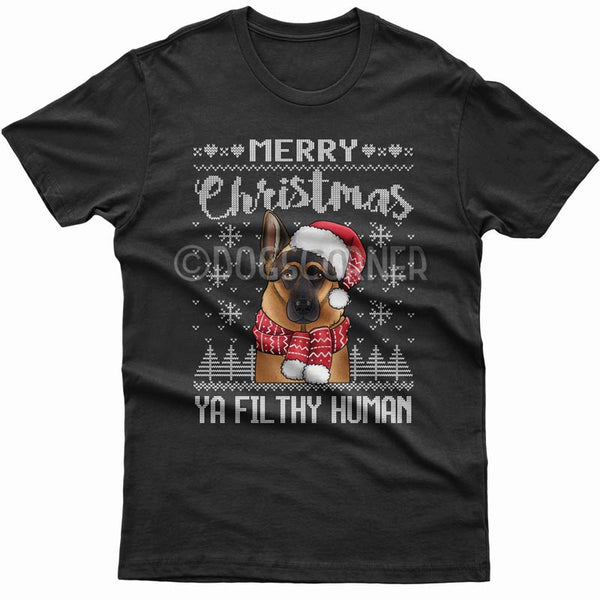 merry-christmas-filthy-human-german-shepherd-t-shirt