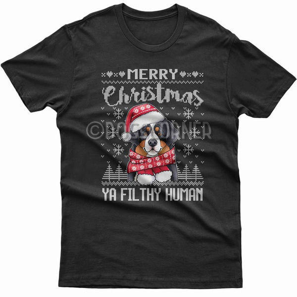 merry-christmas-filthy-human-bernese-mountain-dog-t-shirt