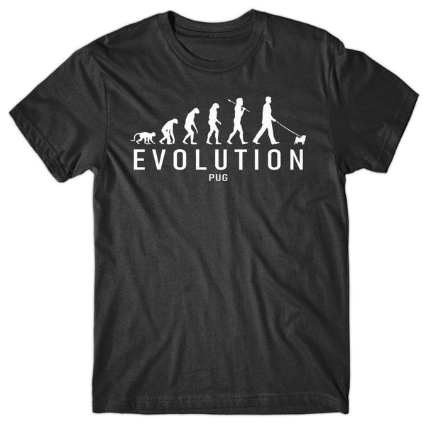 Evolution of Pug T-shirt