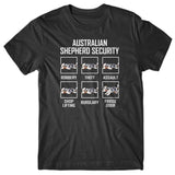 Australian Shepherd Security T-shirt