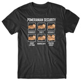 pomeranian-security-funny-tshirt