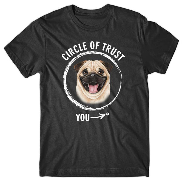 Circle of trust (Pug) T-shirt