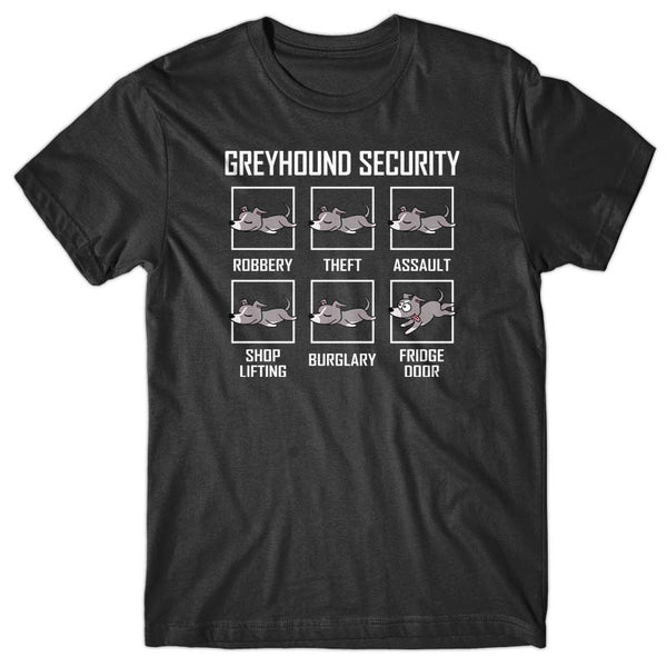 greyhound-security-funny-tshirt