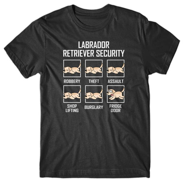 Labrador Retriever Security T-shirt