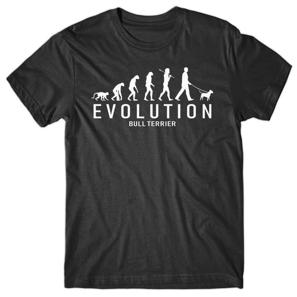 Evolution of Bull Terrier T-shirt