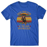 Raise your hand if you love Rottweilers T-shirt
