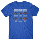Doberman Security T-shirt