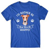 I'd rather be home with my Whippet T-shirt