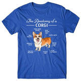 Anatomy of a Corgi T-shirt