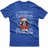 Merry Christmas you filthy human T-shirt (Cavalier)