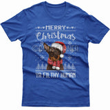 Merry Christmas you filthy human T-shirt (Kelpie)