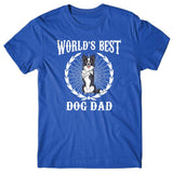 World's Best Dog Dad (Border Collie) T-shirt