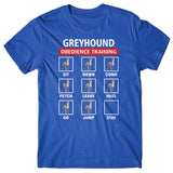 Greyhound obedience training T-shirt