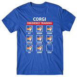 Corgi obedience training T-shirt