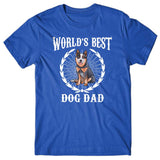 World's Best Dog Dad (Australian Cattle Dog) T-shirt