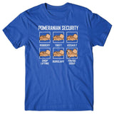 Pomeranian Security T-shirt