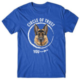 Circle of trust (German Shepherd) T-shirt
