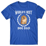 World's Best Dog Dad (Pomeranian) T-shirt