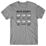 Westie Security T-shirt