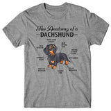 Anatomy of a Dachshund T-shirt