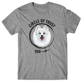 Circle of trust (Japanese Spitz) T-shirt