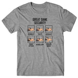 Great Dane Security T-shirt