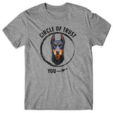 Circle of trust (Doberman) T-shirt