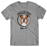 Circle of trust (Bulldog) T-shirt