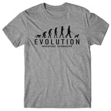 Evolution of Miniature Schnauzer T-shirt