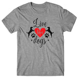 Live Love Dogs T-shirt