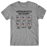 Australian Cattle Dog Security T-shirt
