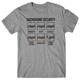 dachshund-security-funny-tshirt