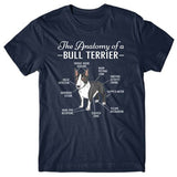 Anatomy of a Bull Terrier T-shirt